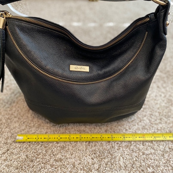 Onna Ehrlich black leather handbag - Picture 15 of 16